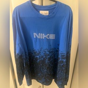 Nike Ripple L/S Royal Blue XXL